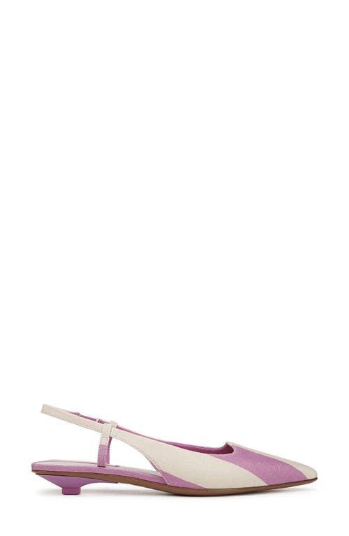 Franco Sarto Palmira Slingback Pointed Toe Pump In Purple