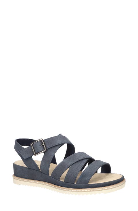 Madeline Slingback Platform Wedge Sandal (Women)