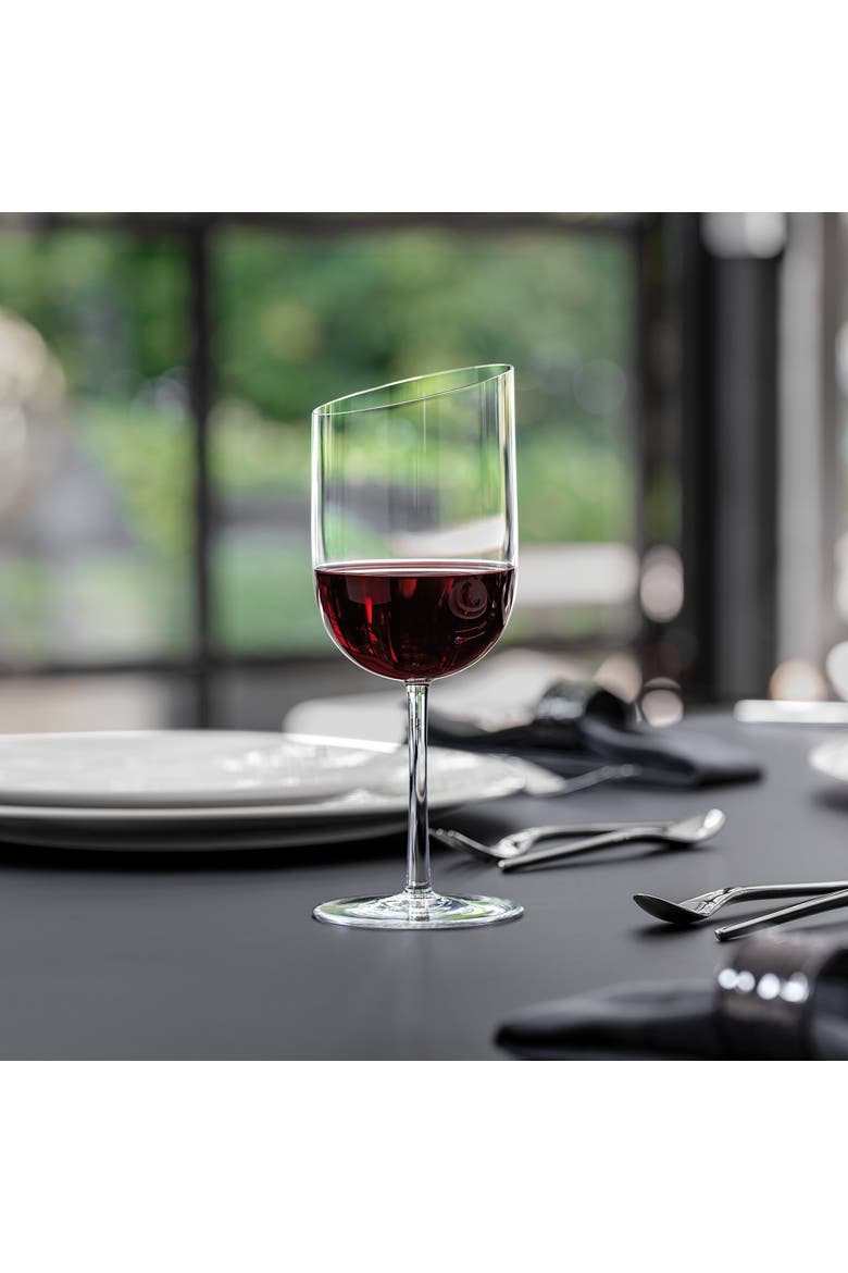 NewMoon Claret   Set of 4, Alternate, color, clear