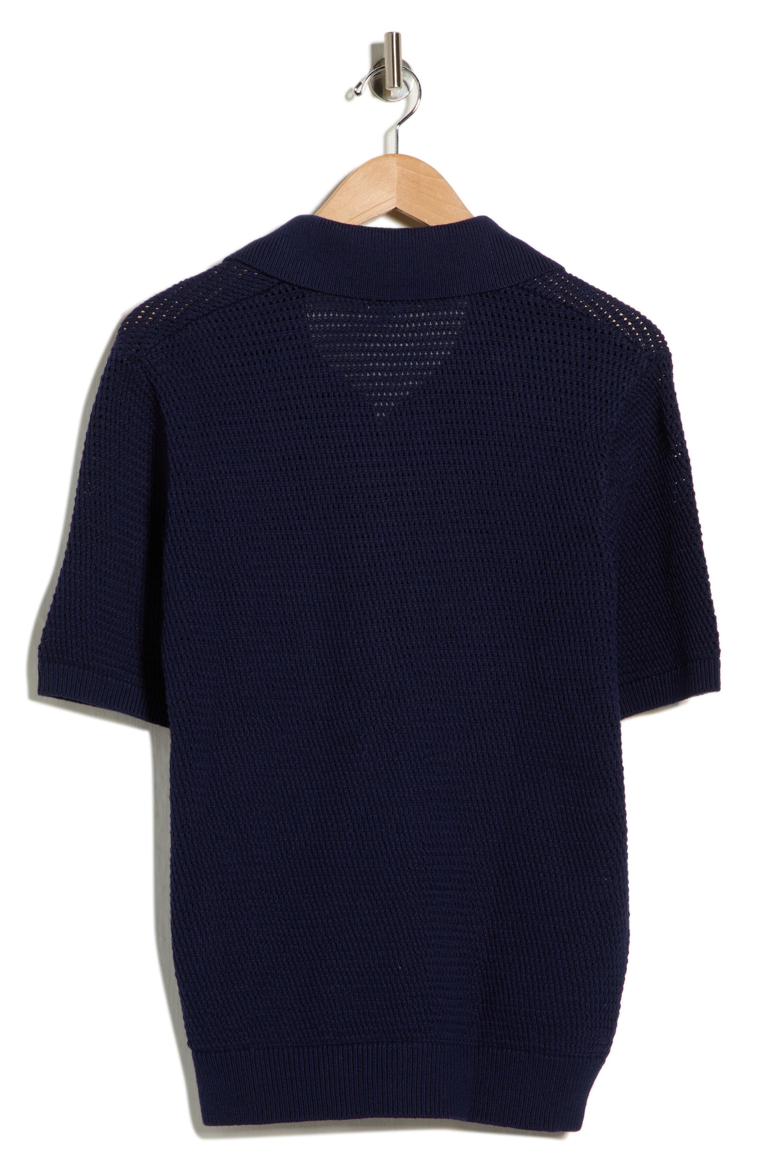 Cotton & Silk Polo Sweater - image 2