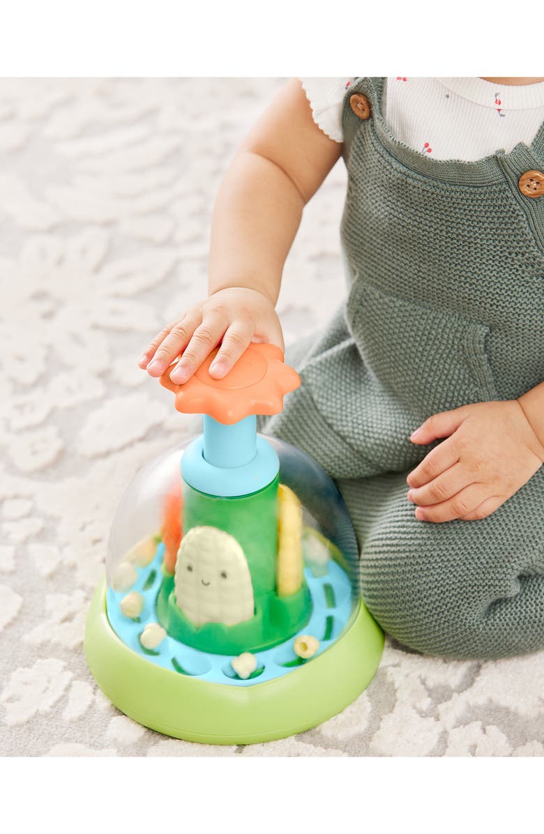 Skip Hop Farmstand Push & Spin Toy, Alternate, color, Multi