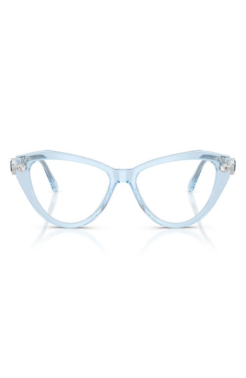Swarovski 53mm Cat Eye Optical Glasses