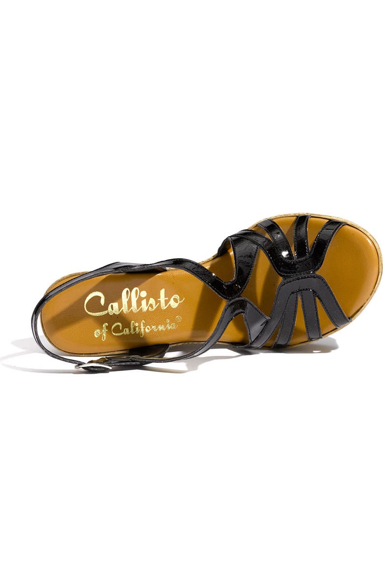 Callisto 'Tiara' Wedge Sandal, Alternate, color,