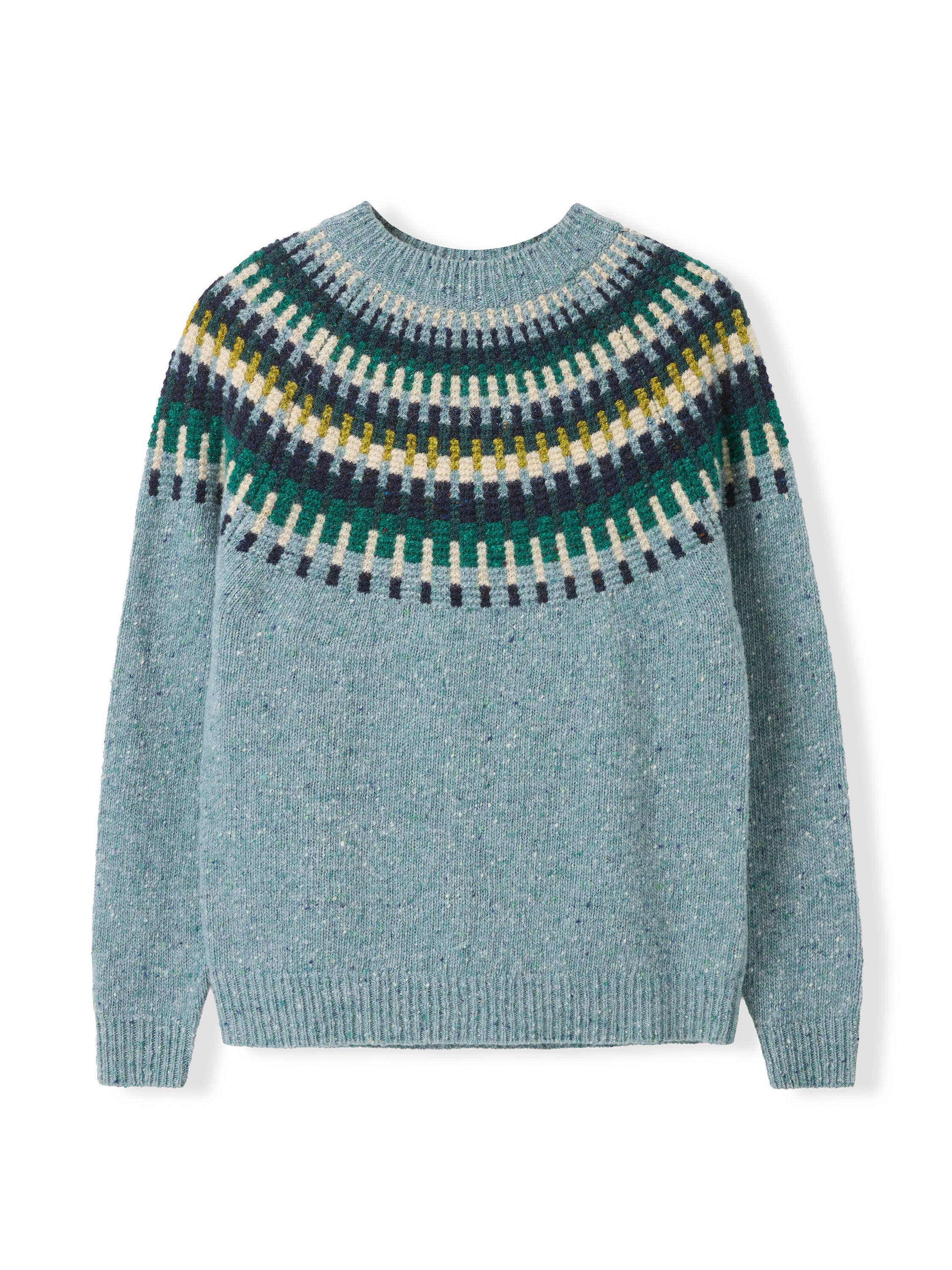 Stitch Yoke Sweater - image 2