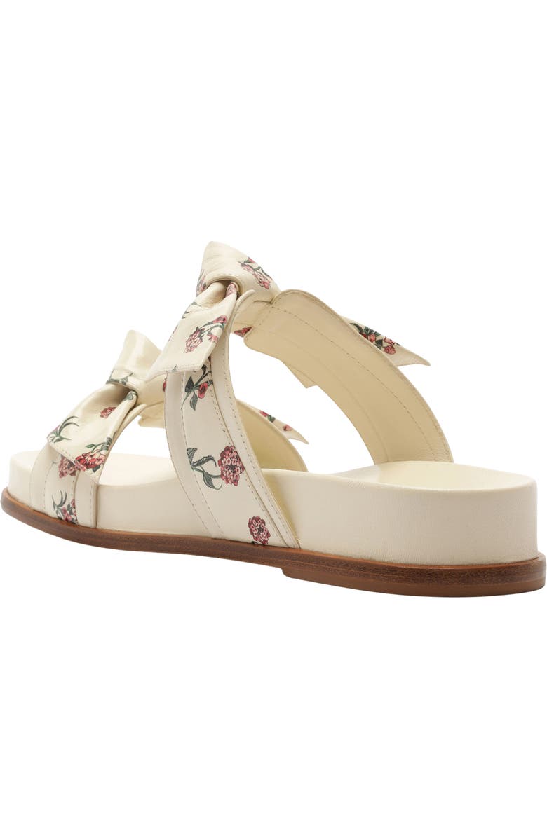 Alexandre Birman x Agua by Agua Bendita Maxi Clarita Slide Sandal, Alternate, color, Off Quebrada/ Print Quebrada