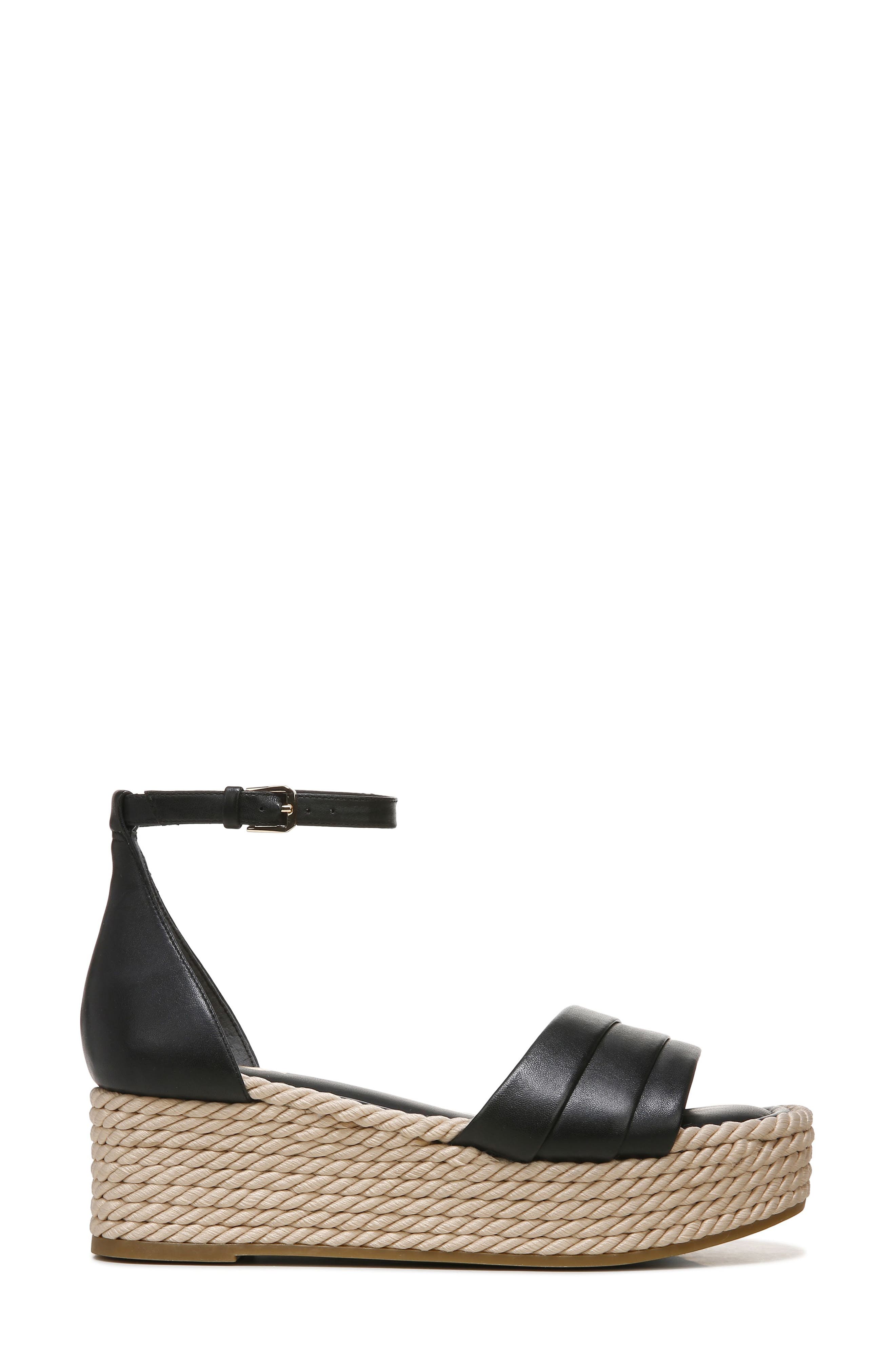 SARTO by Franco Sarto A-Via Espadrille Platform Wedge Sandal, Alternate, color, 