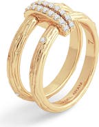 Anabel Aram Jewelry Enchanted Forest Double Stack Ring