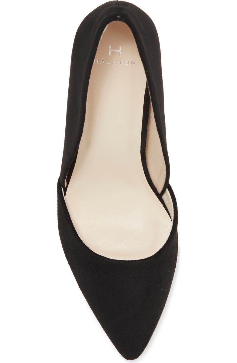 H HALSTON Kendall Faux Suede Pump, Alternate, color,