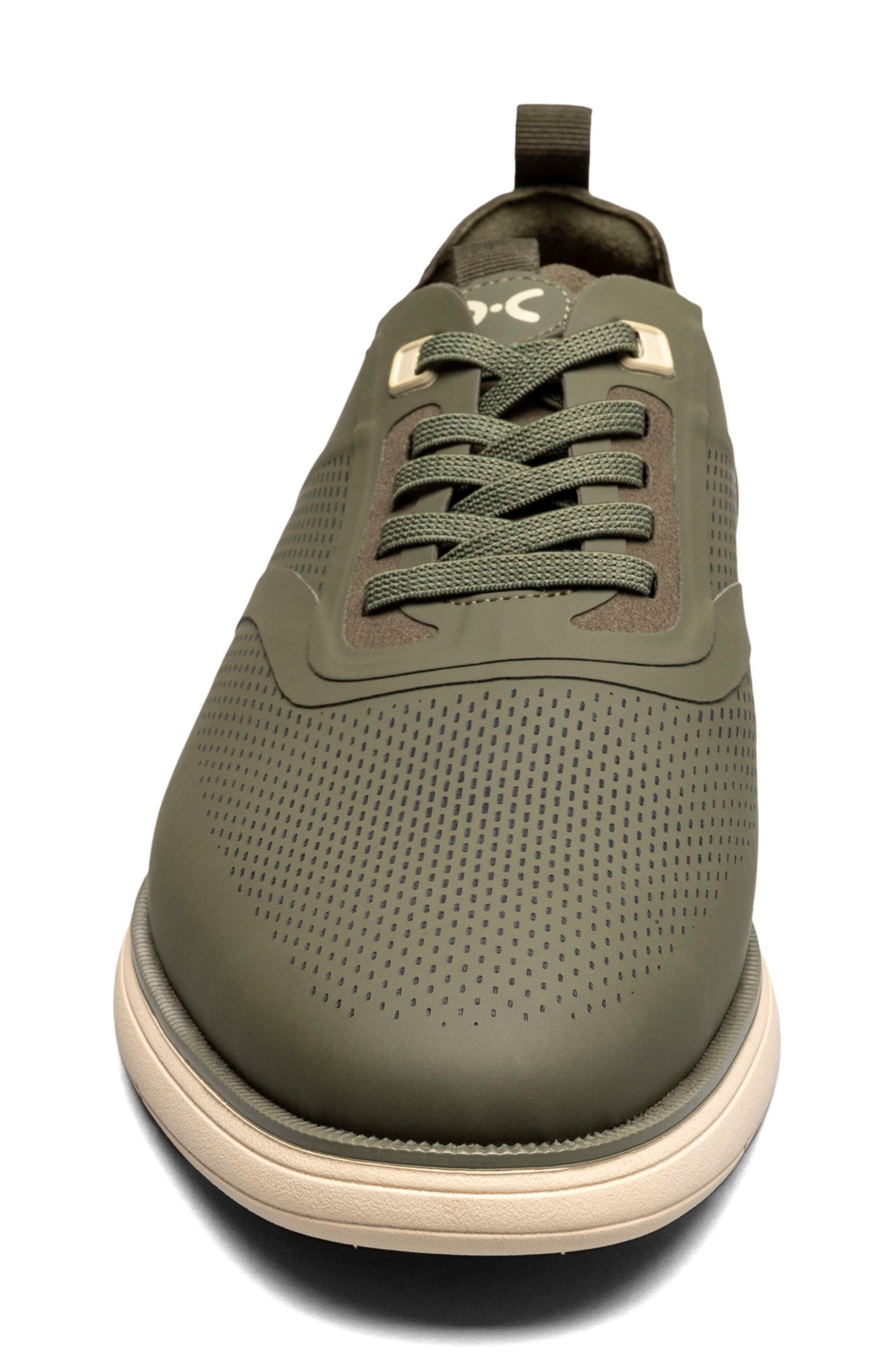 Stacy Adams Everidge Pull-On Sneaker, Alternate, color, Olive