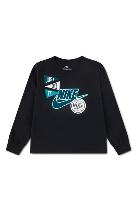 Kids' Multisport Graphic Long Sleeve T-Shirt