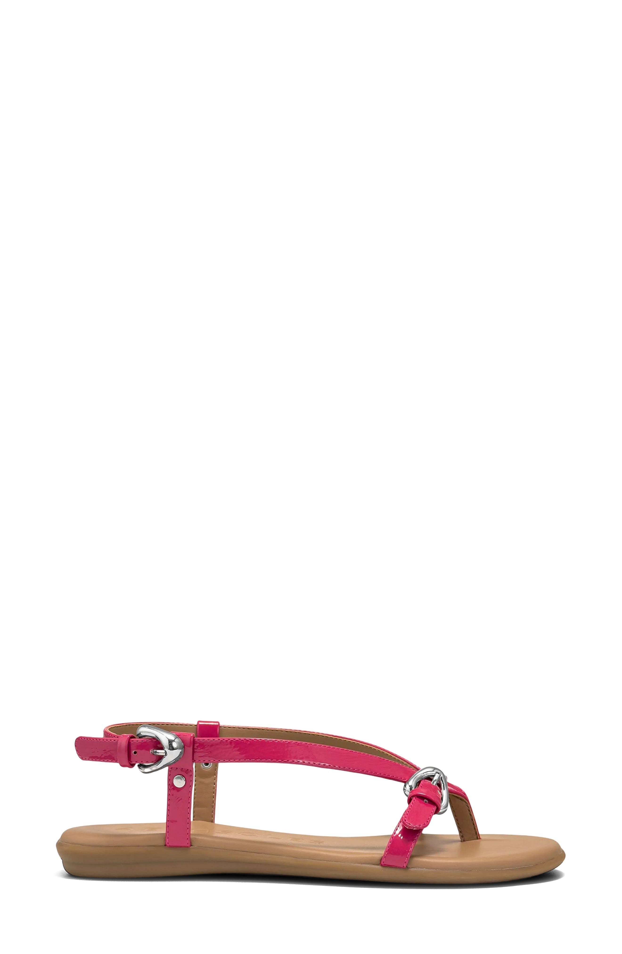 Iride Slingback Sandal, Alternate, color, MAGENTA FX CRINKLE PATENT