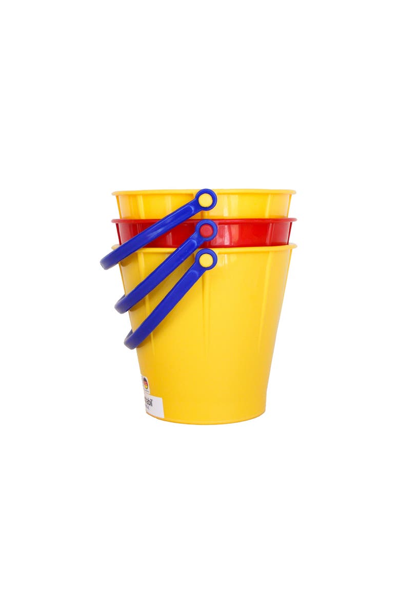 SPIELSTABIL Large Sand Pail 3 Pack, Main, color, Multi