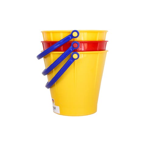 Large Sand Pail 3 Pack