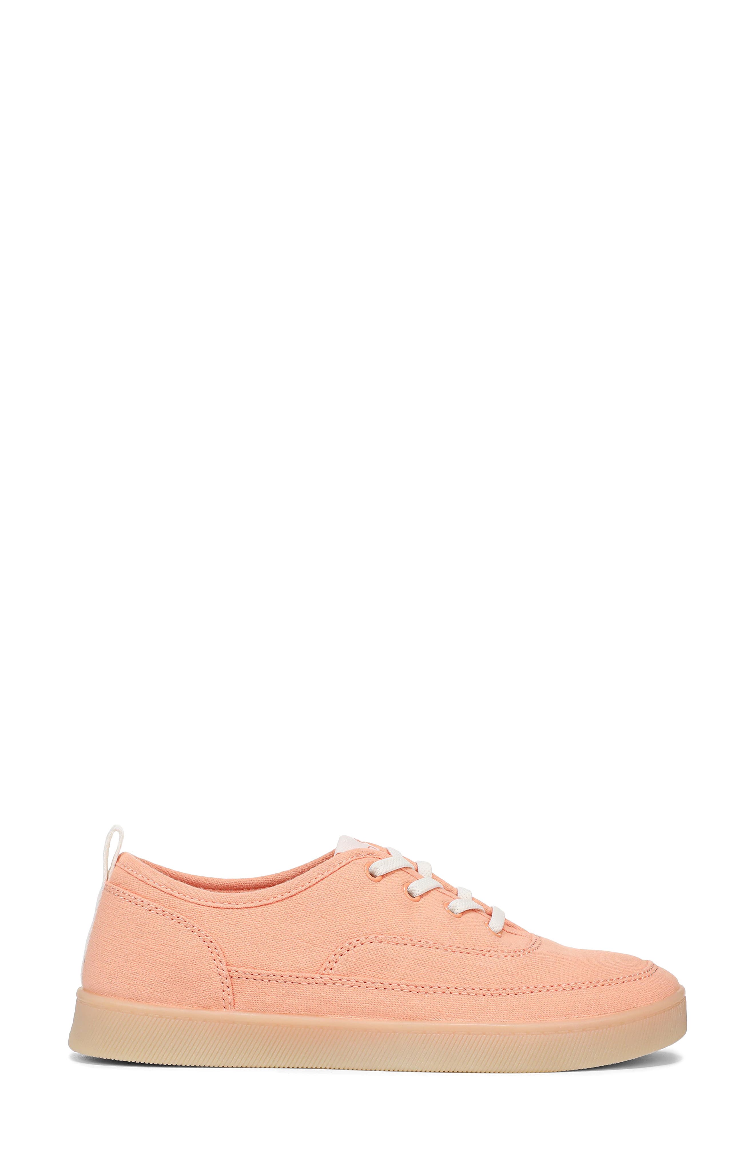 Cyan Sneaker, Alternate, color, SHELL CORAL