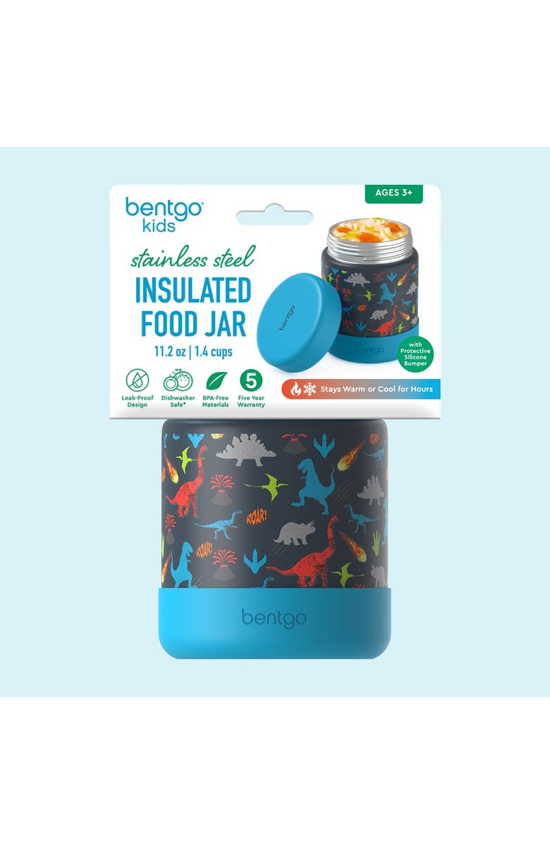BENTGO Kids' Insulated Stainless Steel Food Jar, Alternate, color, Dino