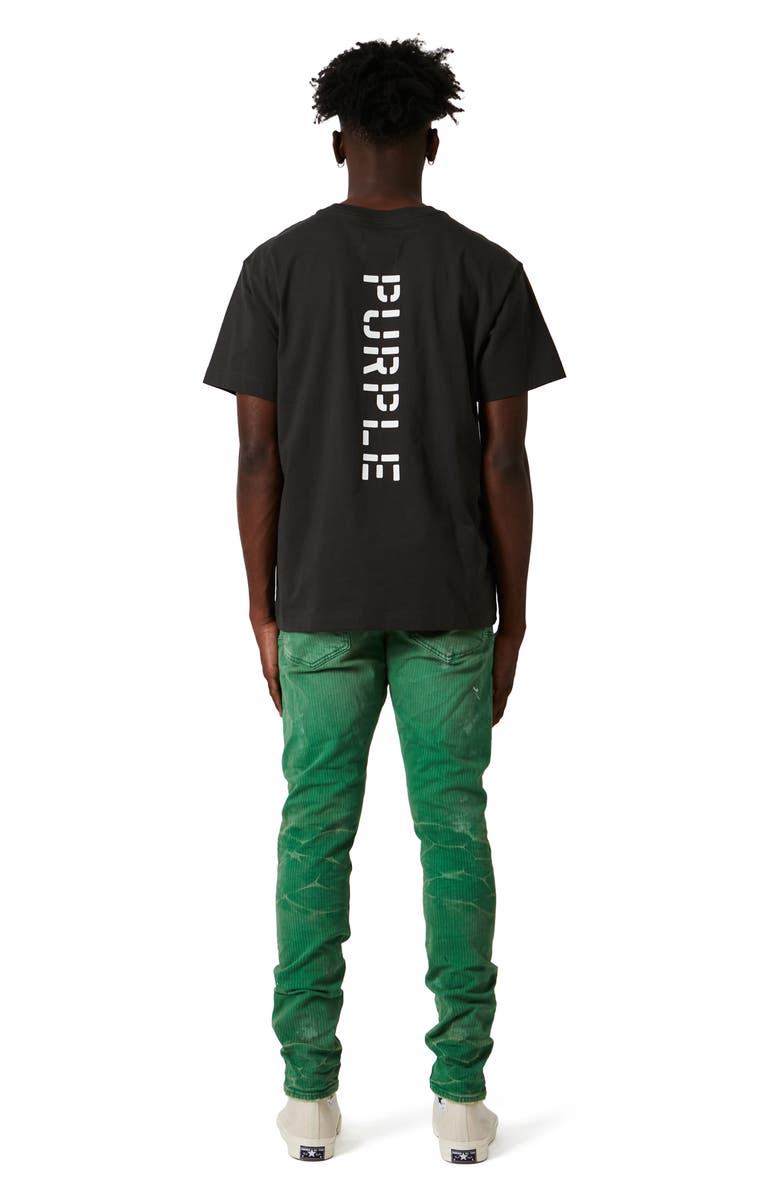 PURPLE BRAND Distressed Skinny Jeans, Alternate, color, 