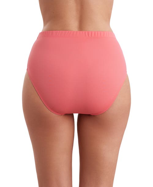 Shapesolver Basic Brief Swimsuit Bottom In Pink