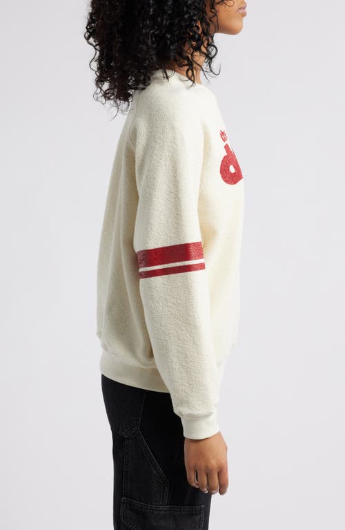 Daydreamer The Doors Love Her Madly Cotton Graphic Sweatshirt In Stone Vintage