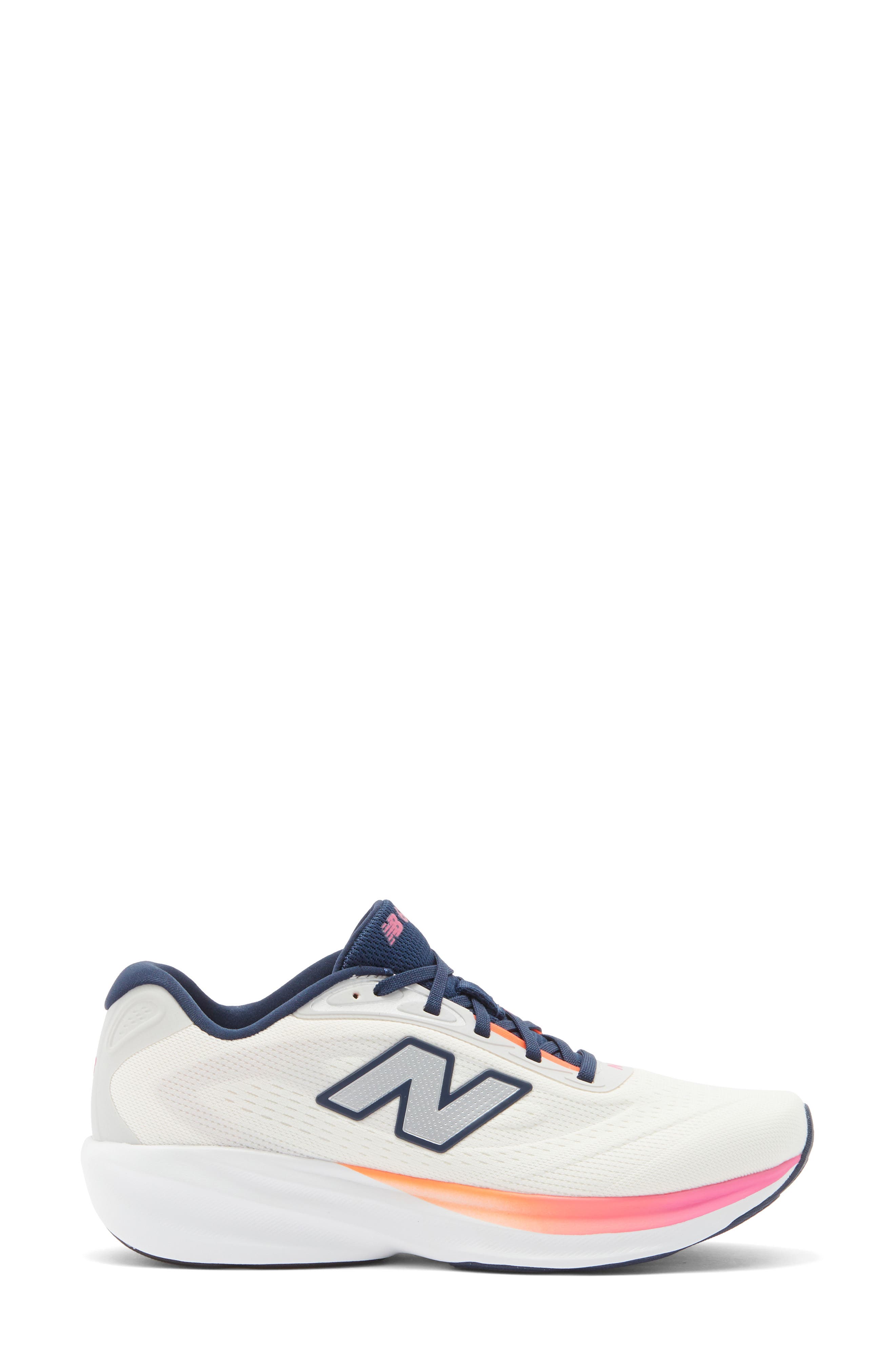 New Balance 680 Running Shoe, Alternate, color, Sea Salt/ Tangerine Heat
