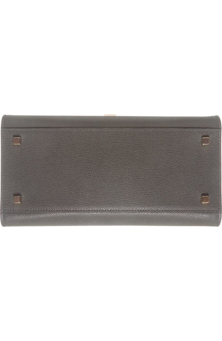 Valextra Iside Medium Top Handle Bag, Alternate, color,