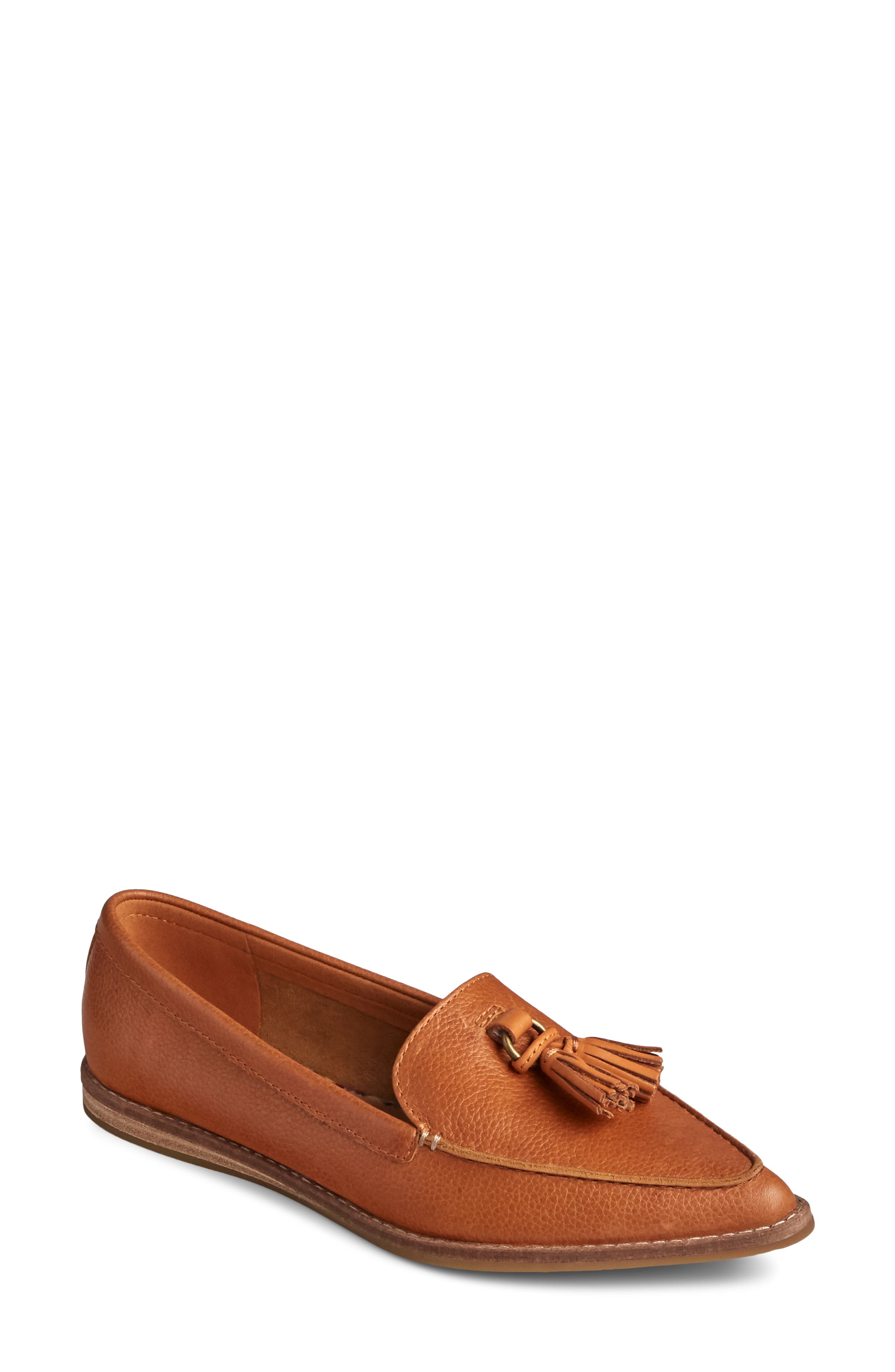 Saybrook Loafer, Main, color, TAN TUMBLED LEATHER