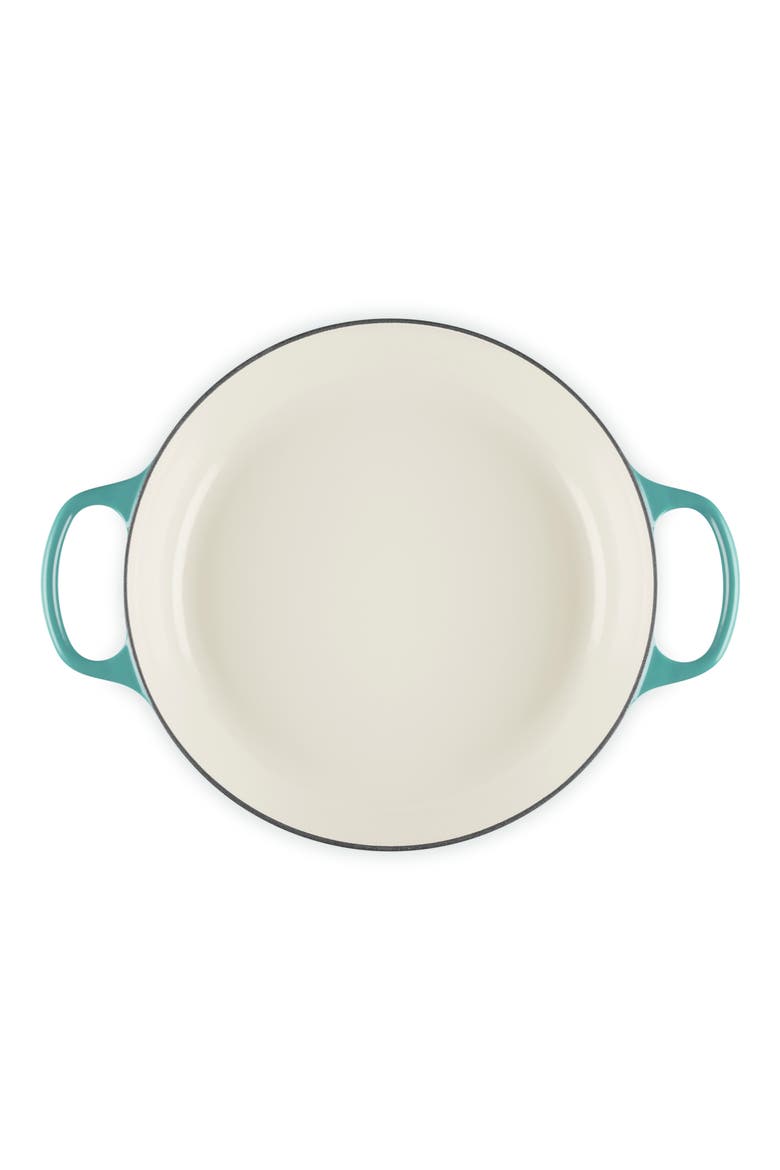 Signature 5 Quart Enameled Cast Iron Braiser, Alternate, color, RIVIERA