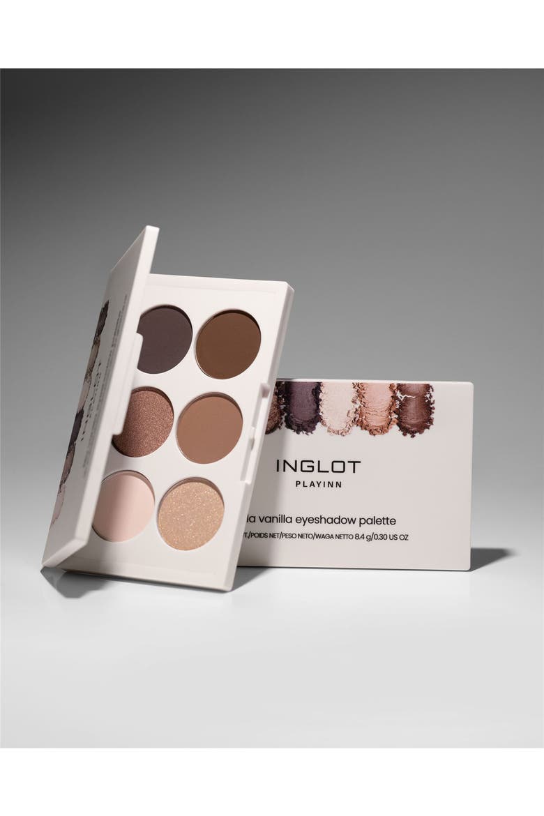 Playinn Lilla Vanilla Eyeshadow Palette, Alternate, color, brown, beige