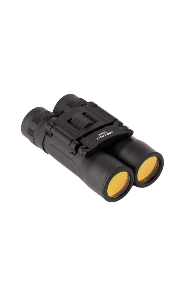 Heebie Jeebies 10x25 Compact Travel Binoculars, Alternate, color, Black