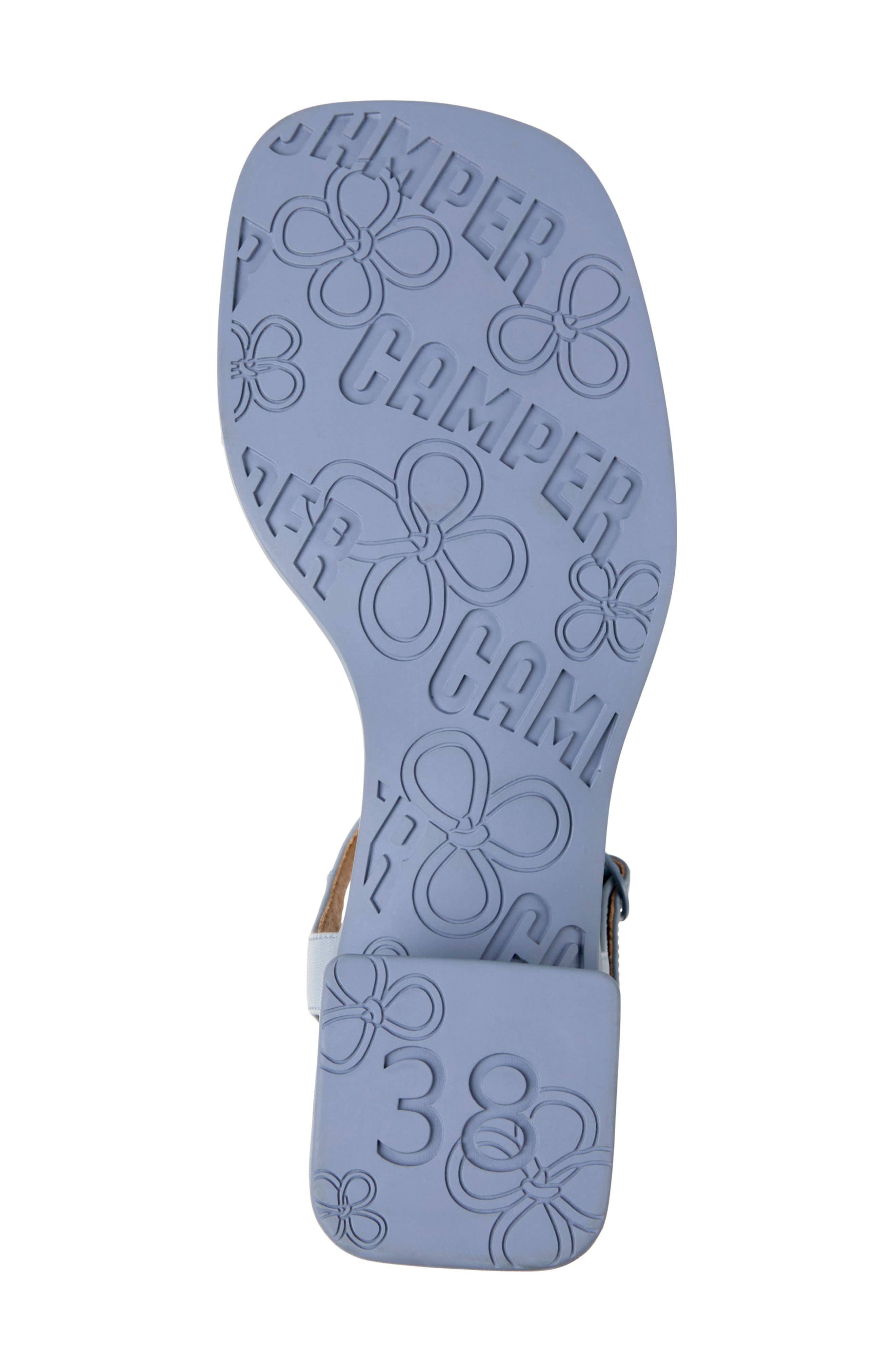 Camper Kora Sandal, Alternate, color, Light/ Pastel Blue