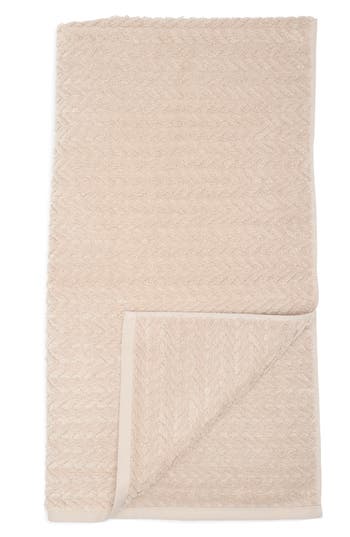 Matouk Seville Cotton Bath Towel In Alabaster