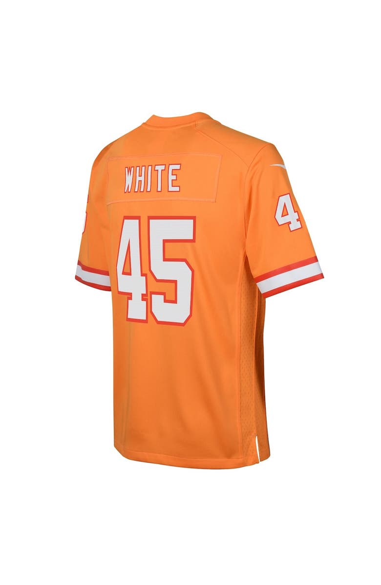 Nike Youth Nike Devin White Orange Tampa Bay Buccaneers Game Jersey, Alternate, color, 