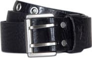 AllSaints Eyelet Distressed Leather Belt