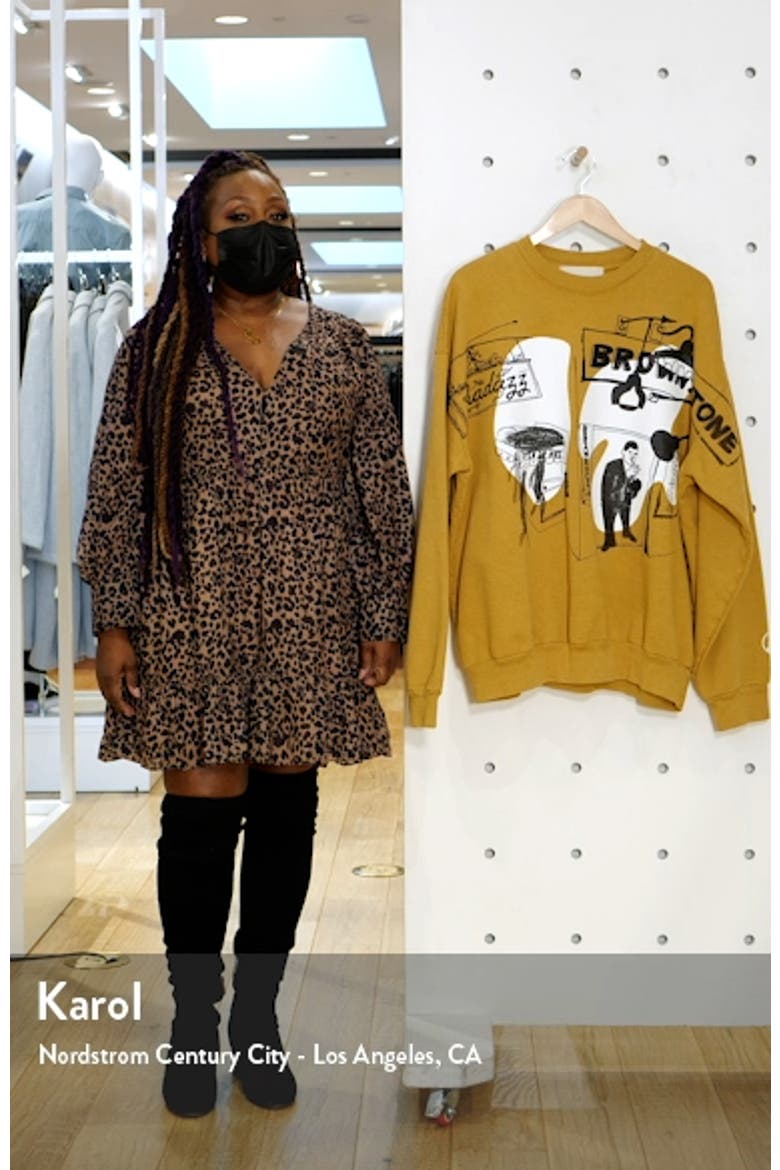 Shadazz Print Graphic Sweatshirt (Nordstrom Exclusive) video