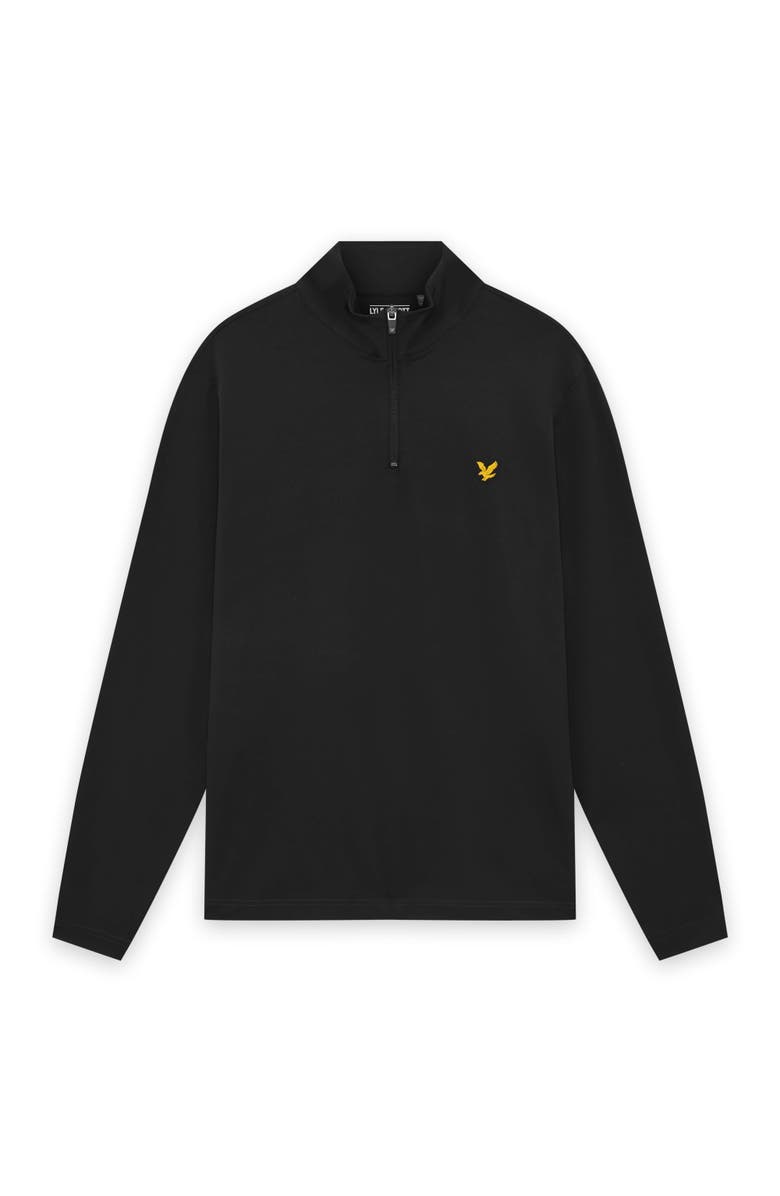 Lyle & Scott Golf Course Midlayer, Alternate, color, Jet Black