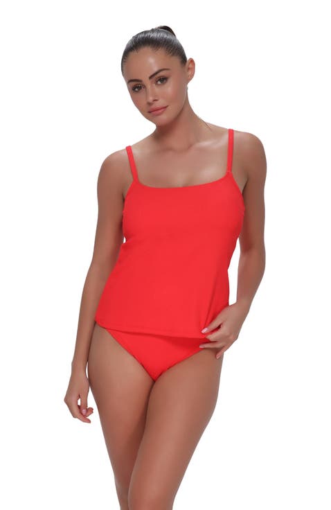 Coralie Tankini Swimsuit Top - DD Cup