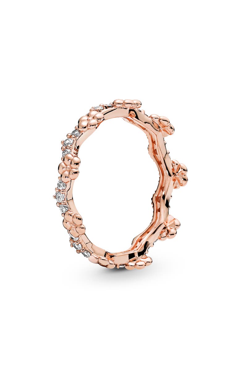 PANDORA Rose Flower Crown Ring, Main, color, 