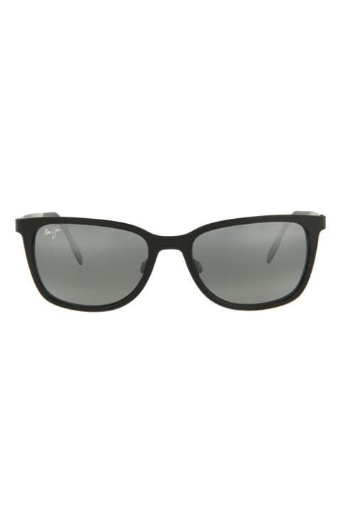 Core 53mm Polarized Square Sunglasses