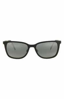 Maui Jim Core 53mm Polarized Square Sunglasses