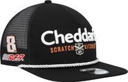 New Era Men's New Era Black Kyle Busch Cheddar's Golfer Snapback Hat