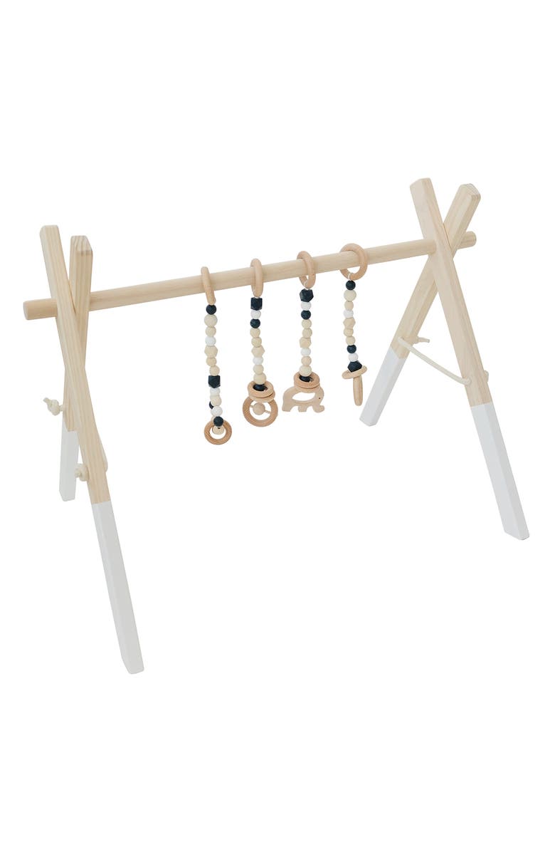 Poppyseed Play Wooden Baby Gym, Alternate, color, 