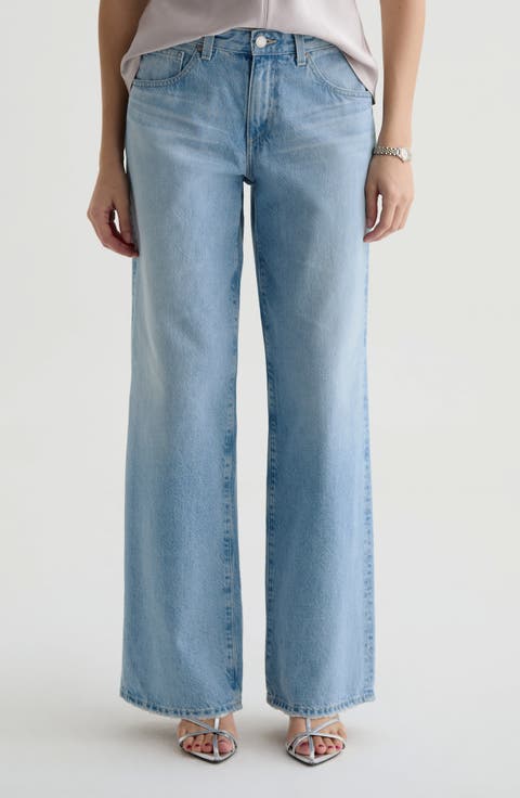 Adria Low Rise Baggy Wide Leg Jeans