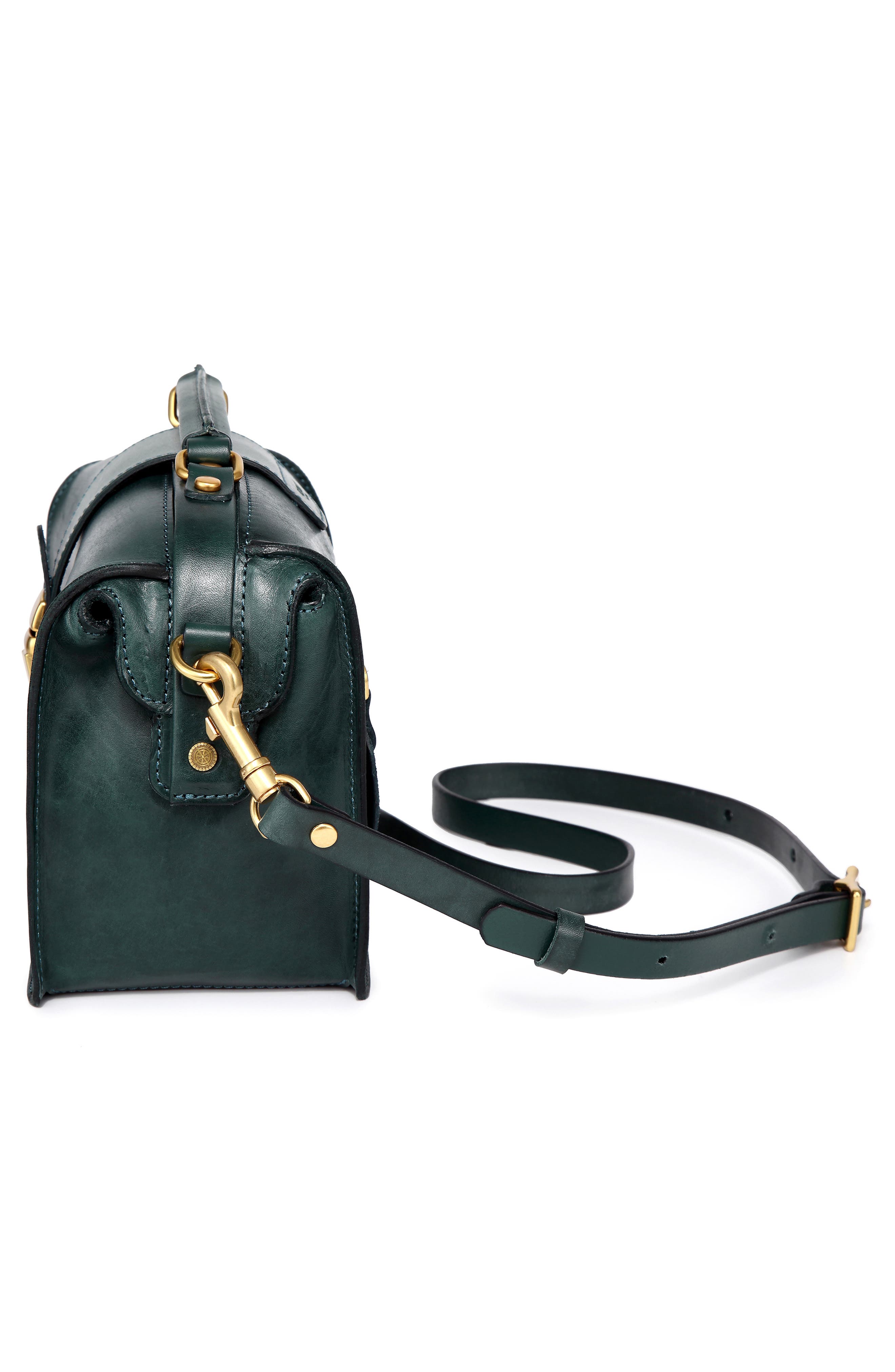 Doctor Transport Leather Satchel, Alternate, color, TEAL