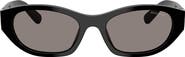 Miu Miu 53mm Irregular Sunglasses