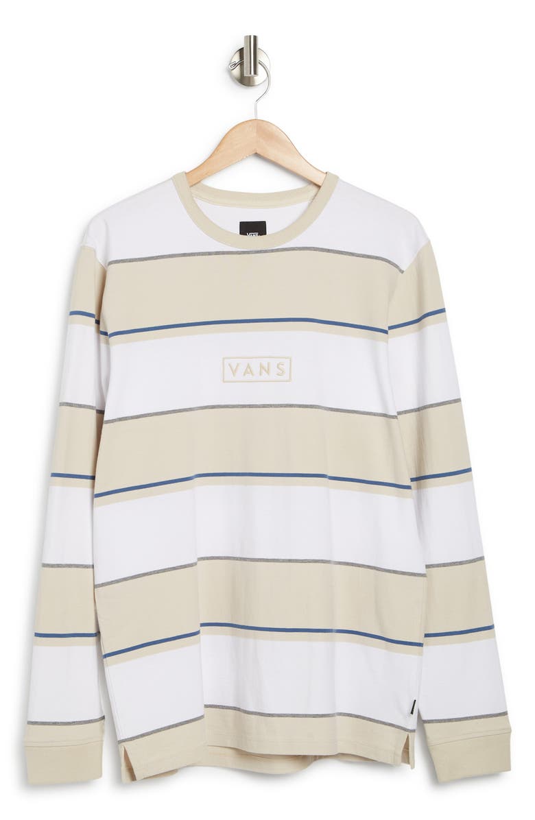 Vans Easy Bold Box Stripe Long Sleeve T-Shirt, Alternate, color,