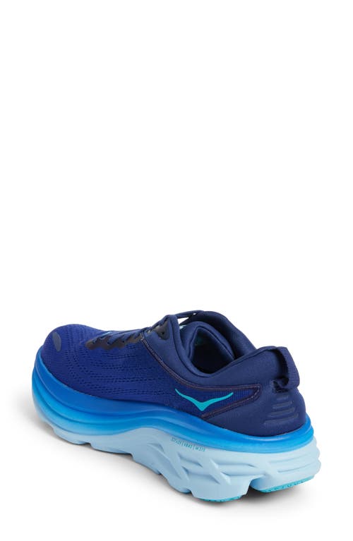 Hoka Bondi 8 Running Shoe In Black