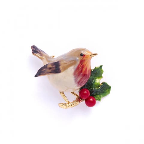 Robin Brooch