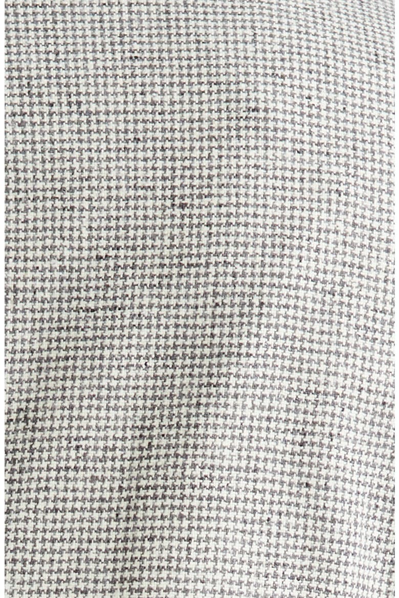 Houndstooth Wool & Cashmere Sport Coat, Alternate, color, LIGHT GRAY MELANGE