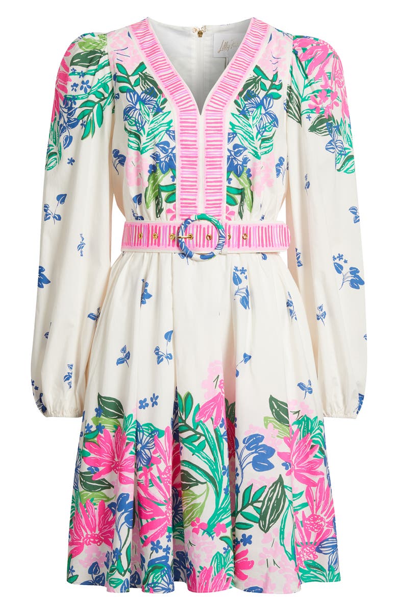 Lilly Pulitzer<sup>®</sup> Chyanna Print Long Sleeve Dress, Alternate, color, Multi Endless Summers