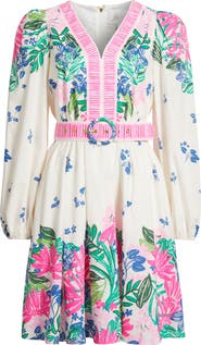 Lilly Pulitzer® Chyanna Print Long Sleeve Dress