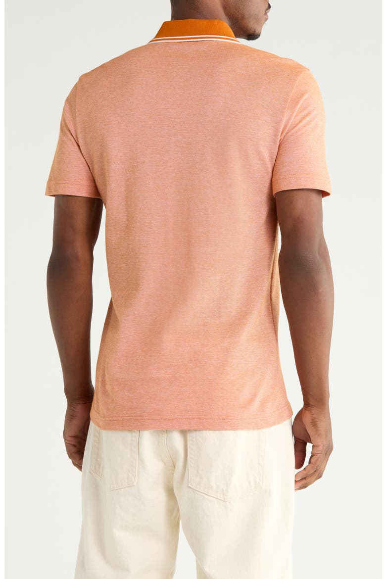 Oxford Cotton Knit Polo, Alternate, color, OPEN ORANGE